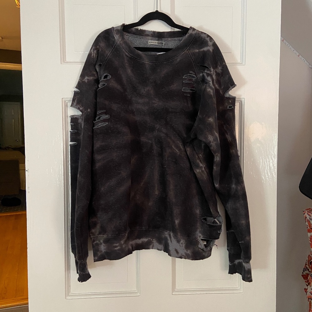 LF Emma and Sam distressed sweater